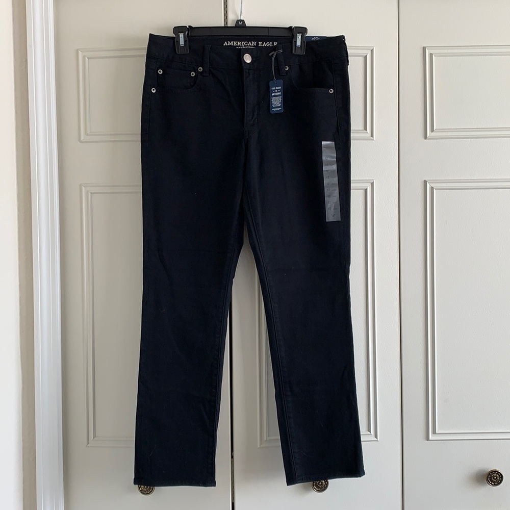Women’s American Eagle Straight Leg Black Jean